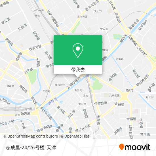 志成里-24/26号楼地图