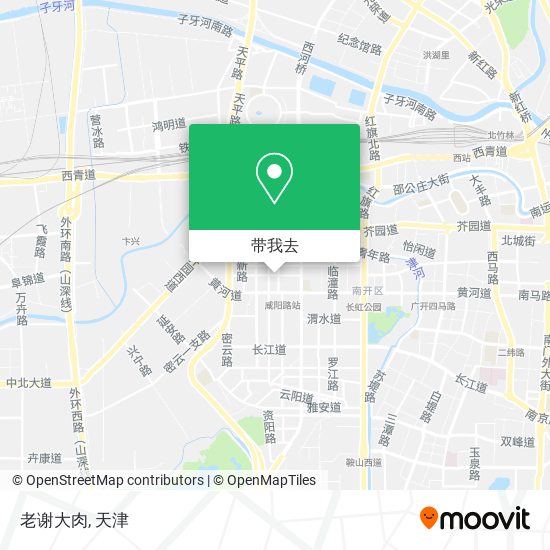 老谢大肉地图