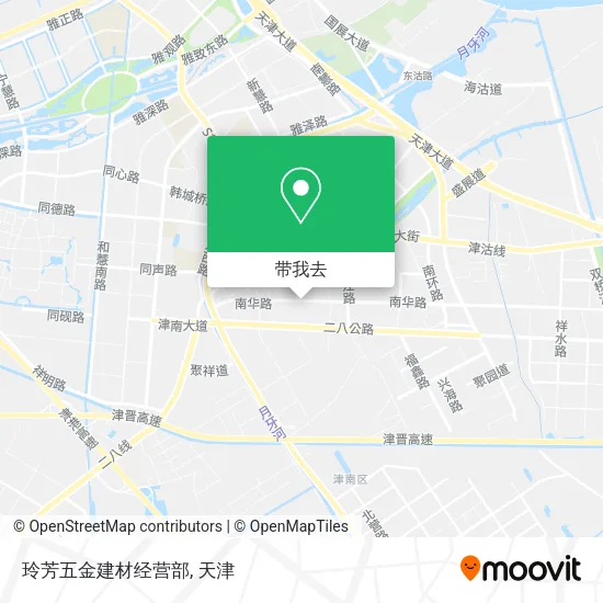 玲芳五金建材经营部地图