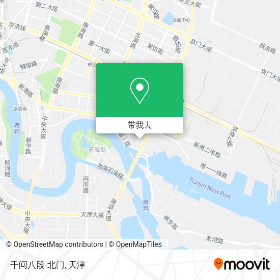 千间八段-北门地图
