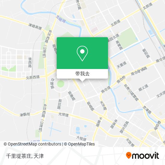 千里堤茶庄地图