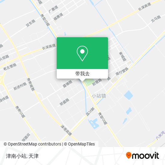 津南小站地图