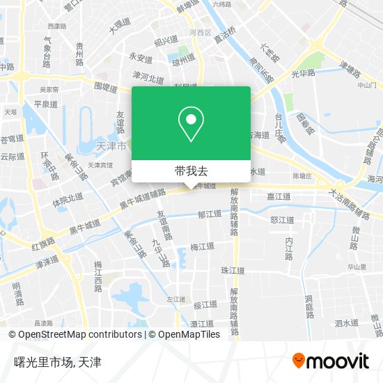 曙光里市场地图