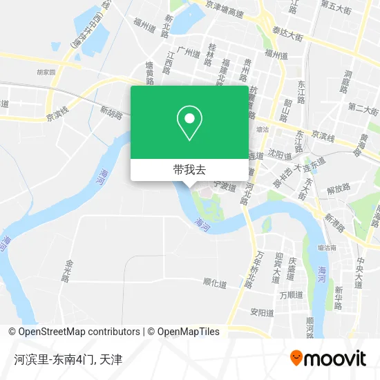 河滨里-东南4门地图