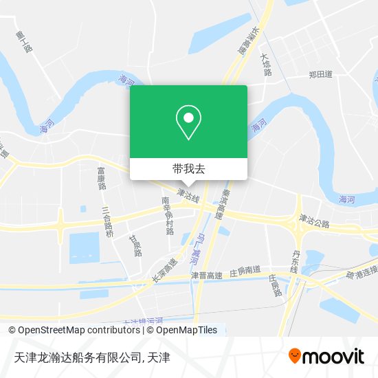 天津龙瀚达船务有限公司地图