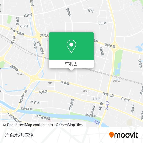 净泉水站地图