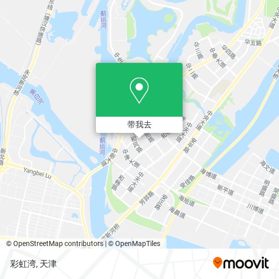 彩虹湾地图