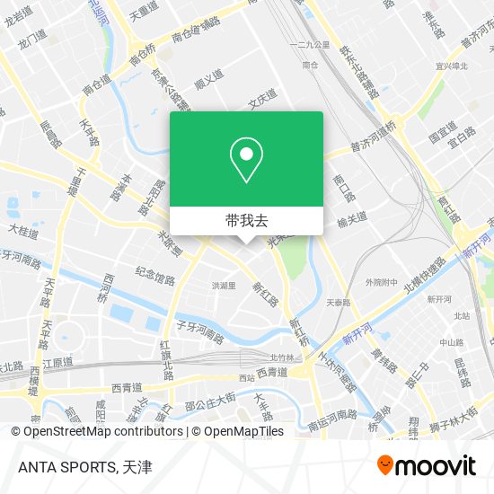 ANTA SPORTS地图