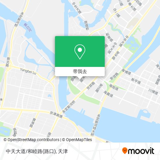 中天大道/和睦路(路口)地图