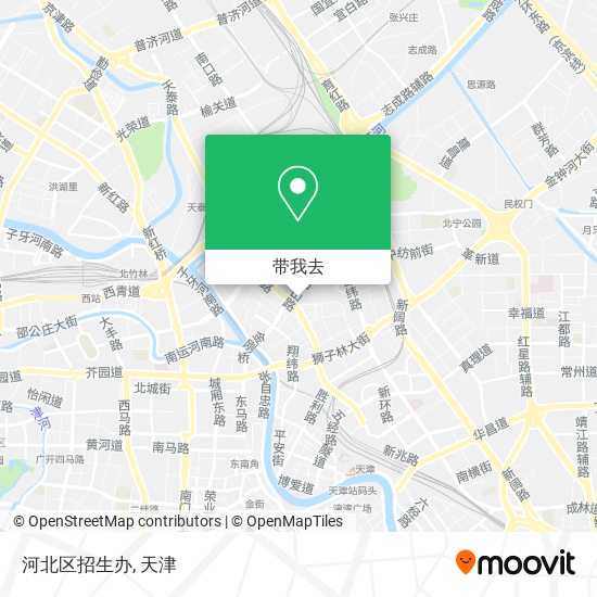 河北区招生办地图