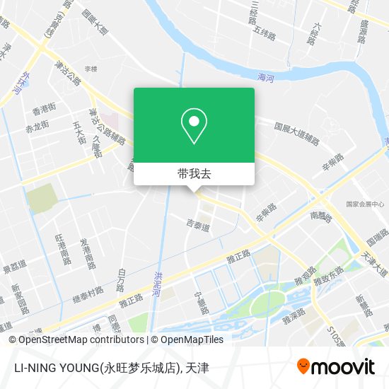 LI-NING YOUNG(永旺梦乐城店)地图