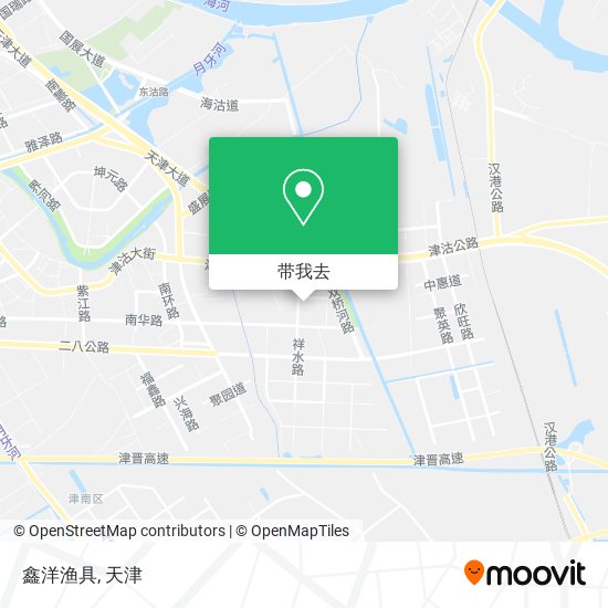 鑫洋渔具地图