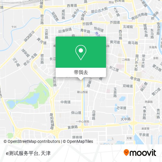 e测试服务平台地图