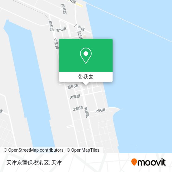 天津东疆保税港区地图