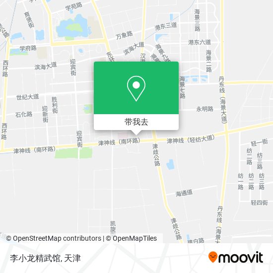李小龙精武馆地图