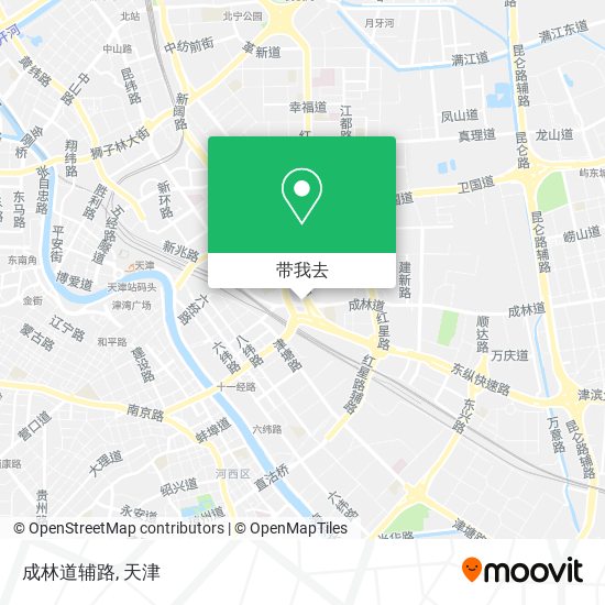 成林道辅路地图