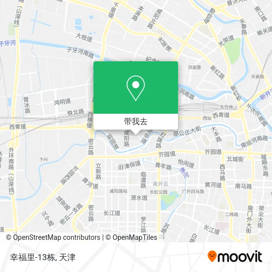 幸福里-13栋地图