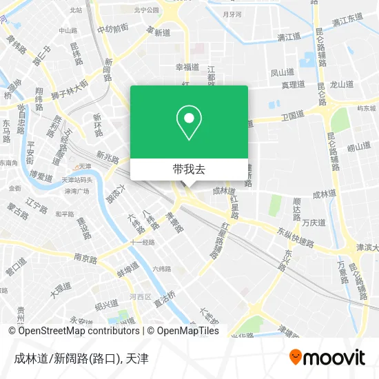 成林道/新阔路(路口)地图