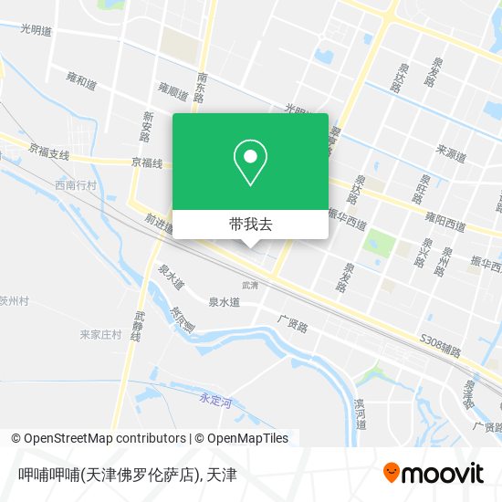 呷哺呷哺(天津佛罗伦萨店)地图