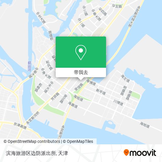 滨海旅游区边防派出所地图