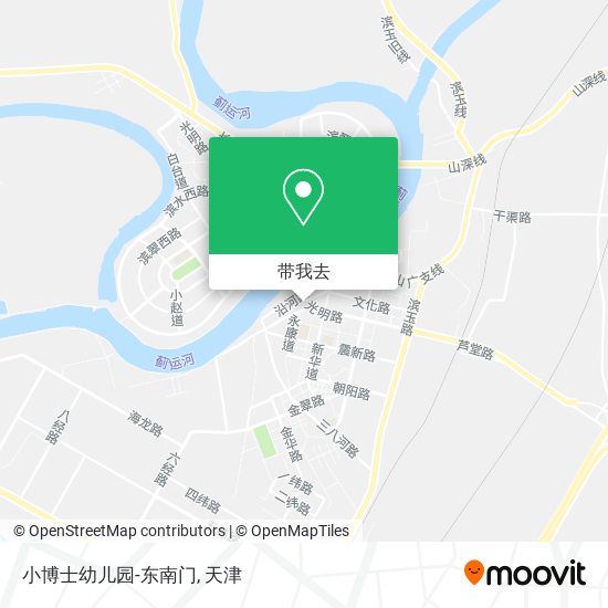 小博士幼儿园-东南门地图