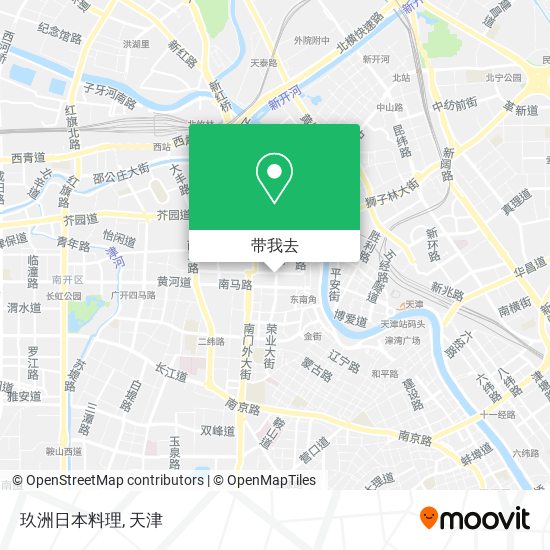 玖洲日本料理地图
