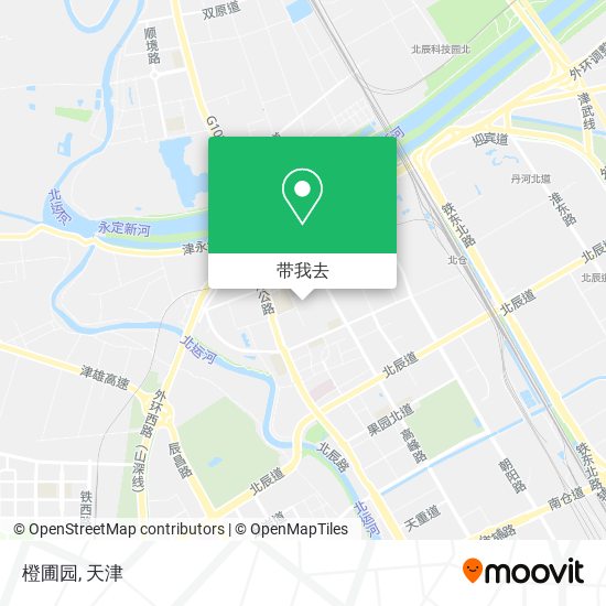 橙圃园地图
