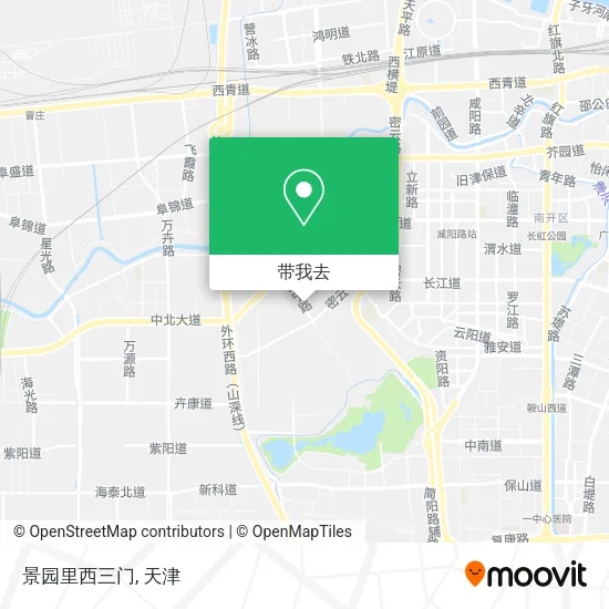 景园里西三门地图