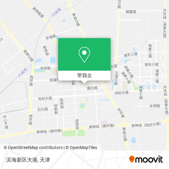 滨海新区大港地图