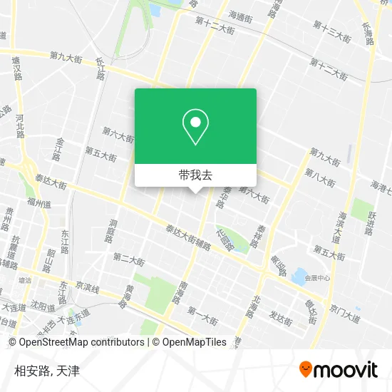 相安路地图