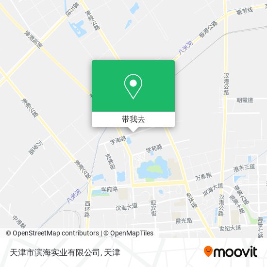 天津市滨海实业有限公司地图