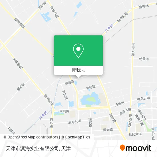 天津市滨海实业有限公司地图