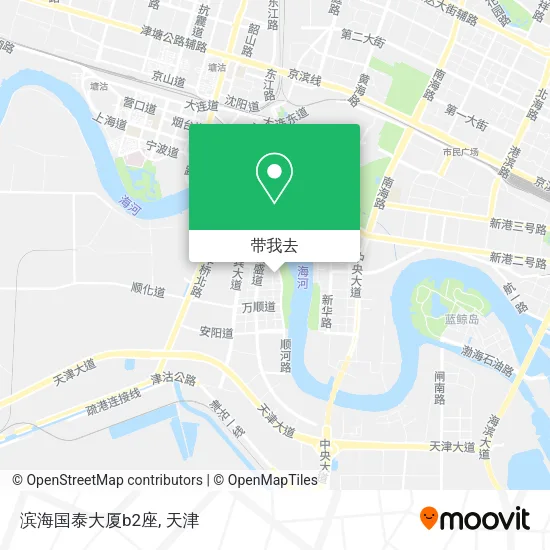 滨海国泰大厦b2座地图