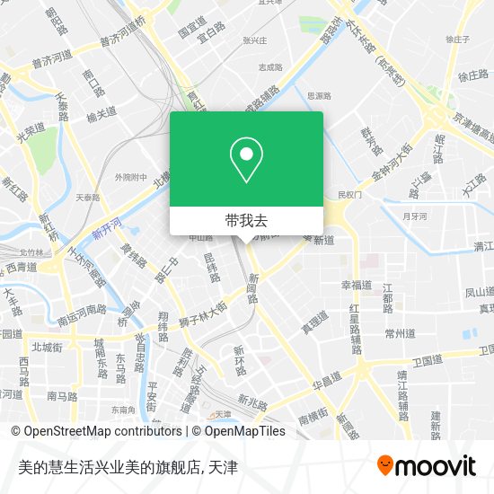 美的慧生活兴业美的旗舰店地图