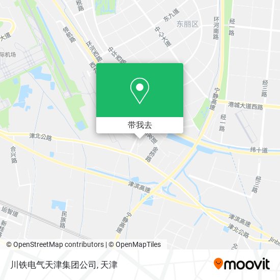 川铁电气天津集团公司地图