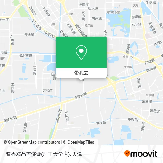 酱香精品盖浇饭(理工大学店)地图
