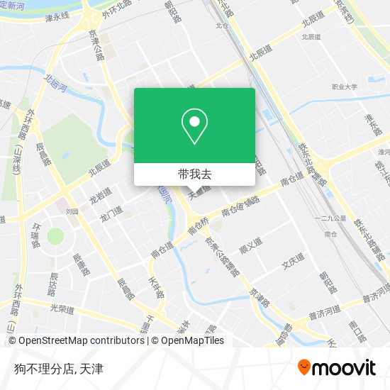 狗不理分店地图