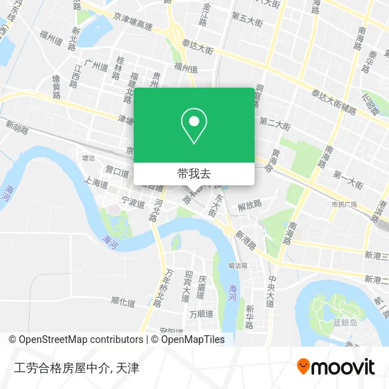 工劳合格房屋中介地图