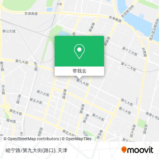 睦宁路/第九大街(路口)地图