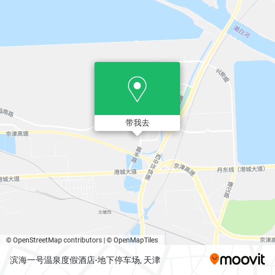 滨海一号温泉度假酒店-地下停车场地图