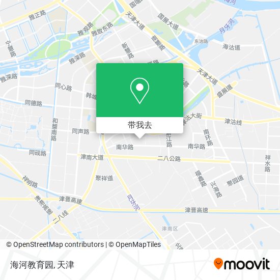 海河教育园地图