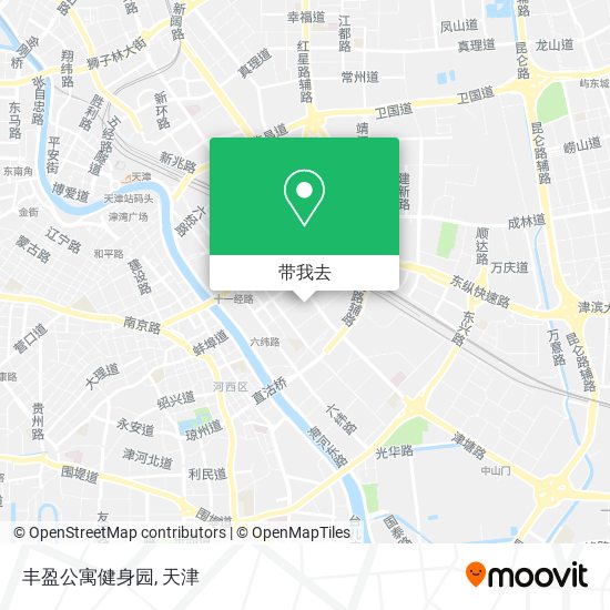 丰盈公寓健身园地图