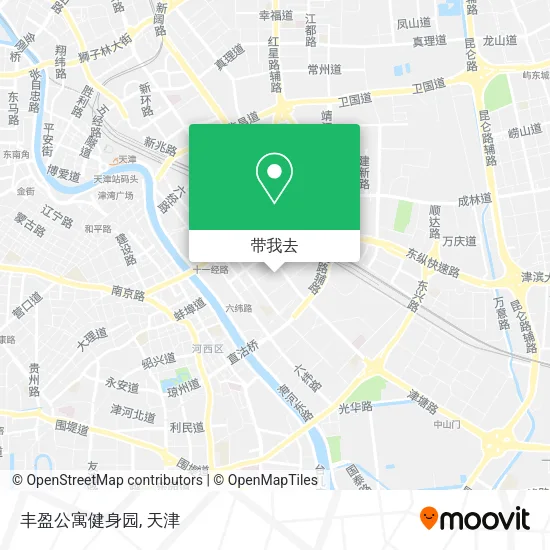 丰盈公寓健身园地图