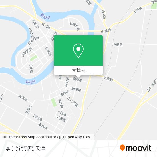 李宁(宁河店)地图