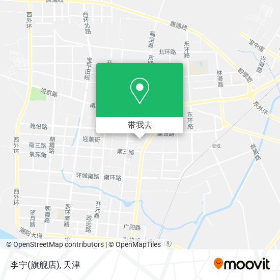 李宁(旗舰店)地图