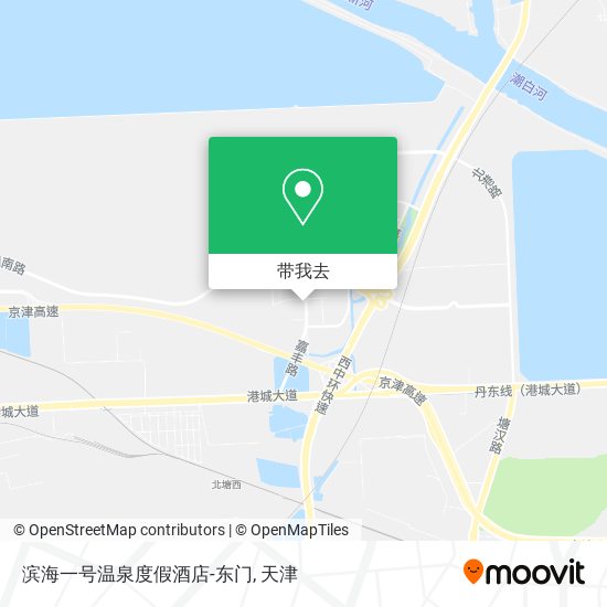 滨海一号温泉度假酒店-东门地图