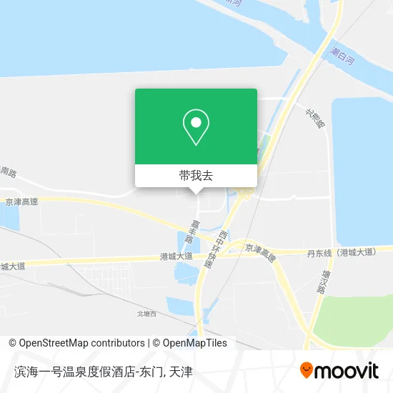 滨海一号温泉度假酒店-东门地图