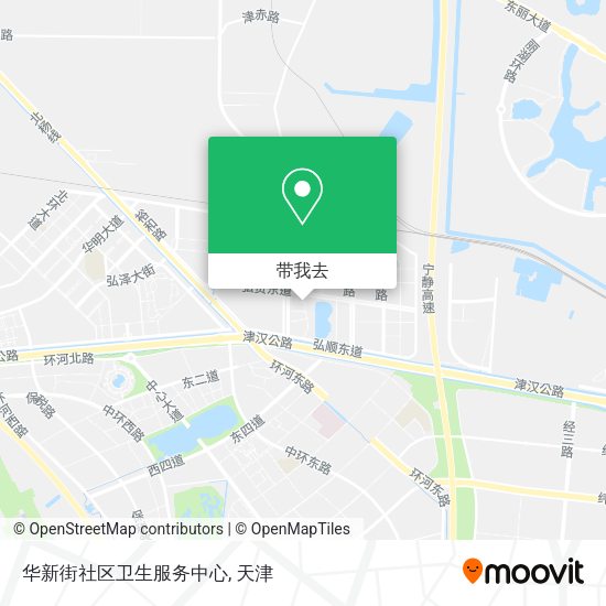 华新街社区卫生服务中心地图