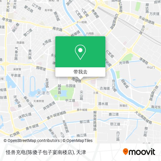 怪兽充电(陈傻子包子宴南楼店)地图