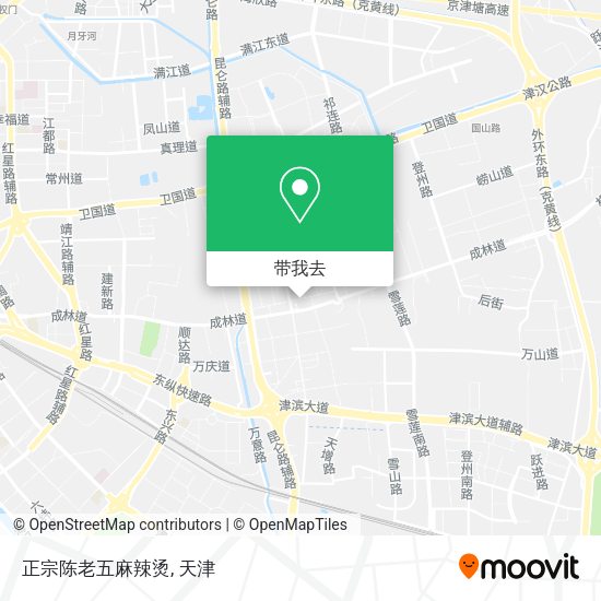 正宗陈老五麻辣烫地图